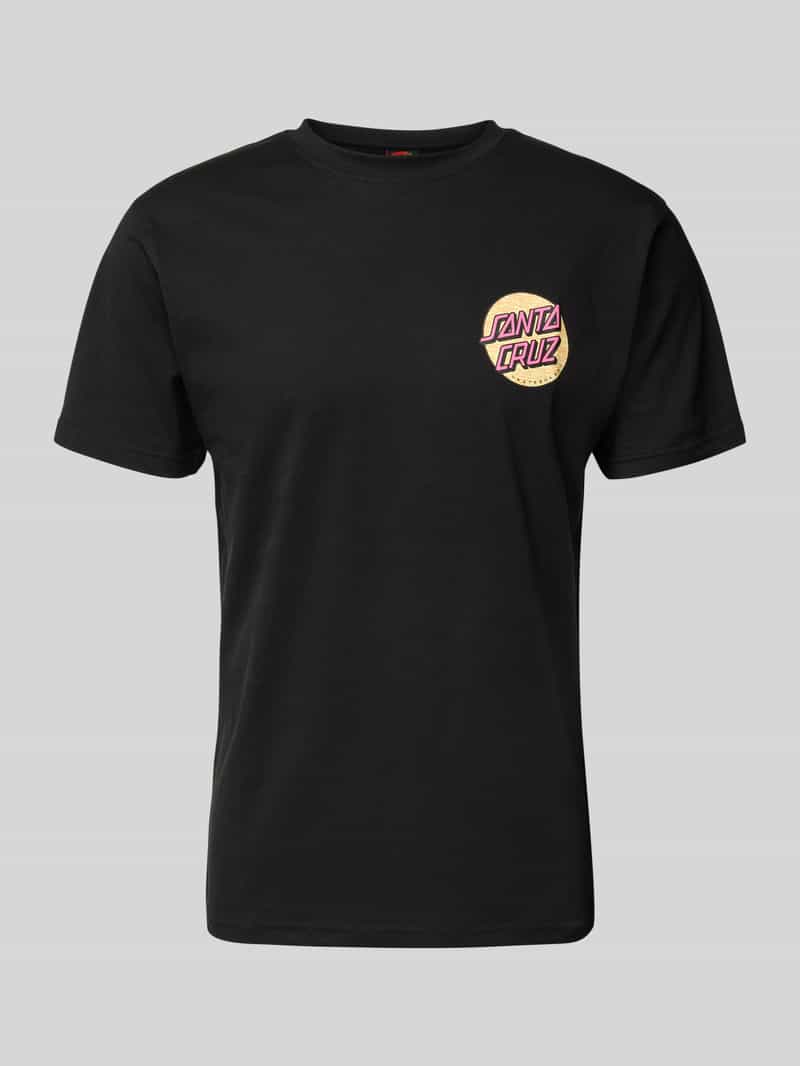 Santa Cruz T-shirt met labelprint