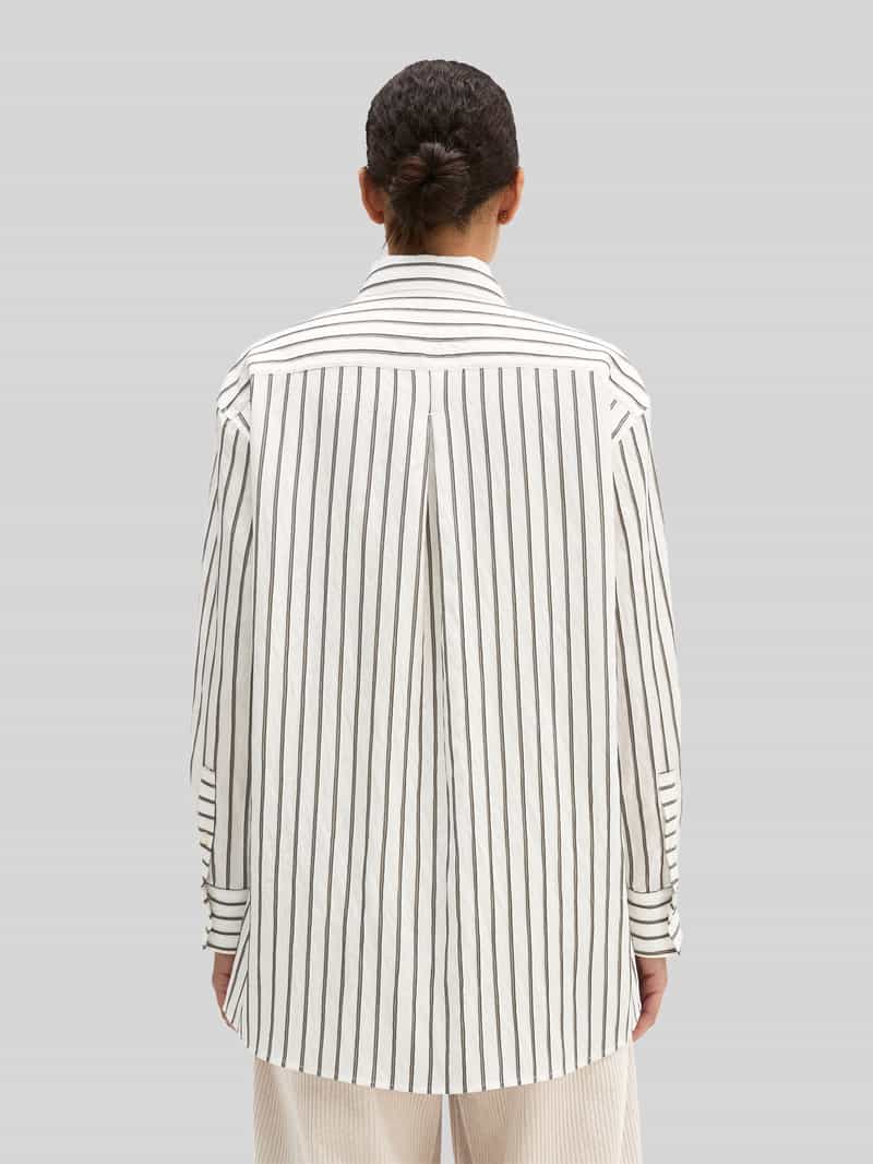 Marc O'Polo Regular fit blouse met lange mouwen van modalmix