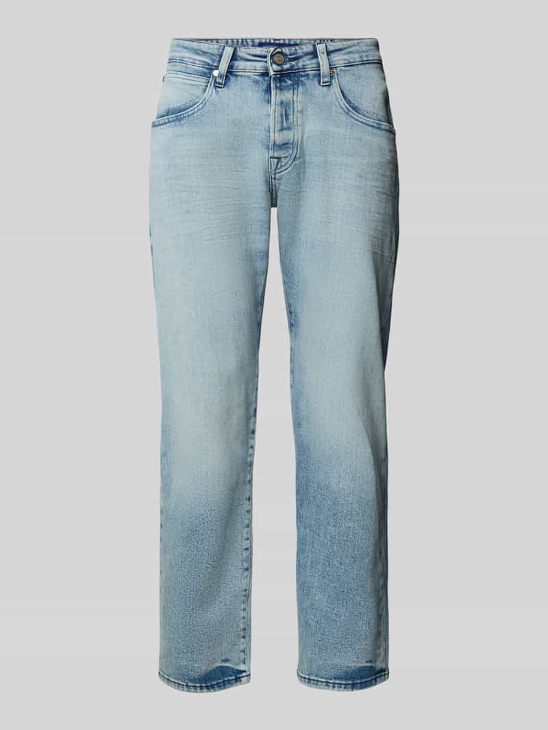 Scotch & Soda Straight fit jeans in used-look model 'THE ZEE'