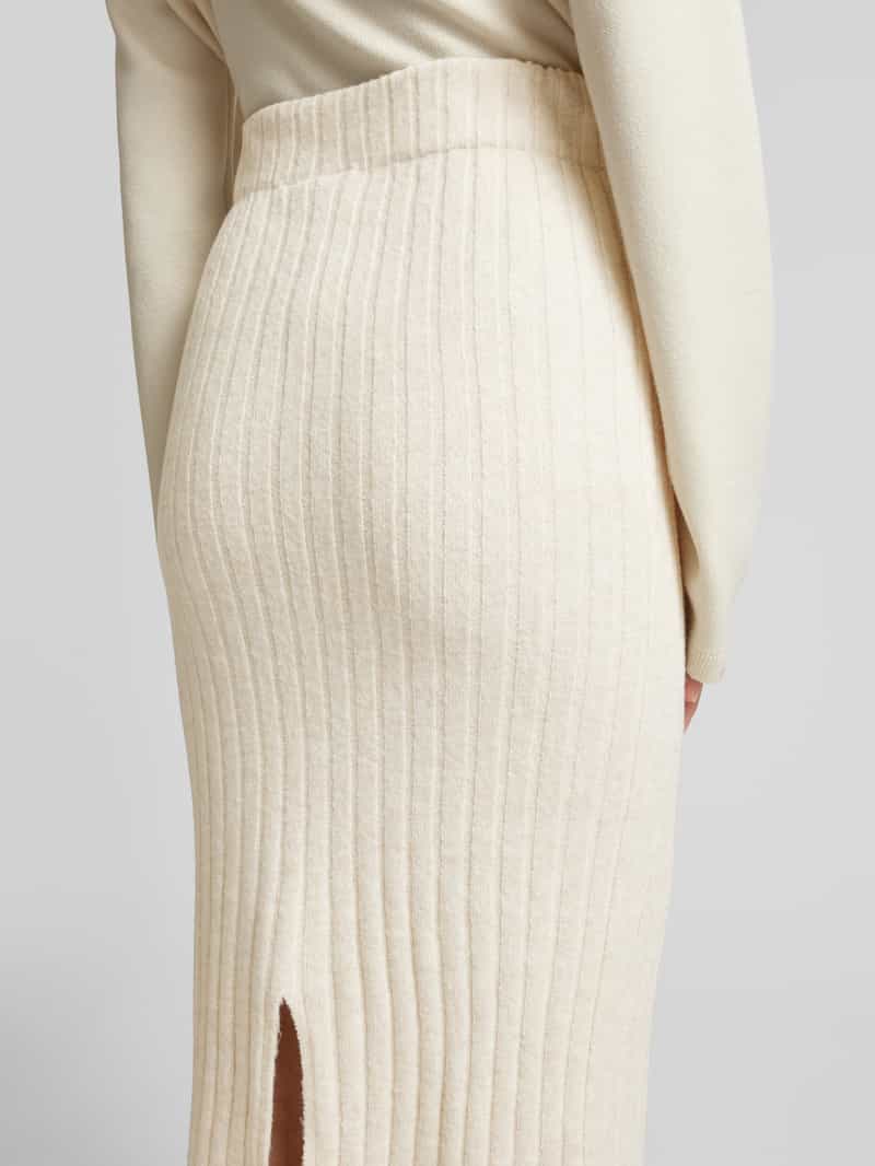 Vila Gebreide rok in riblook model 'MIRAZ'