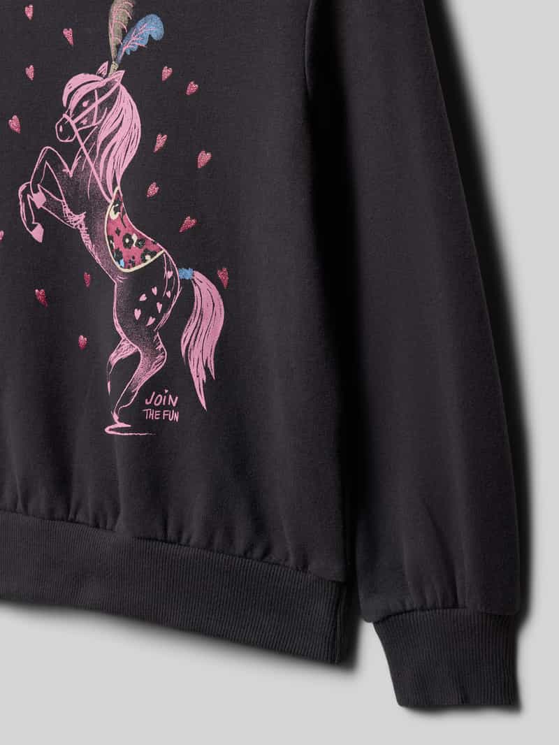 s.Oliver RED LABEL Regular fit hoodie van katoenmix