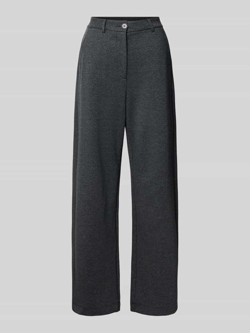 Rich & Royal Stoffen broek met Franse steekzakken