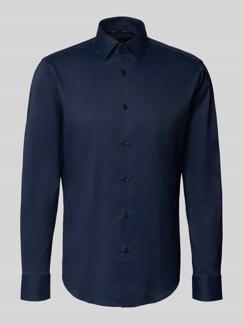 Boss Regular fit zakelijk overhemd met kentkraag model 'JOE'