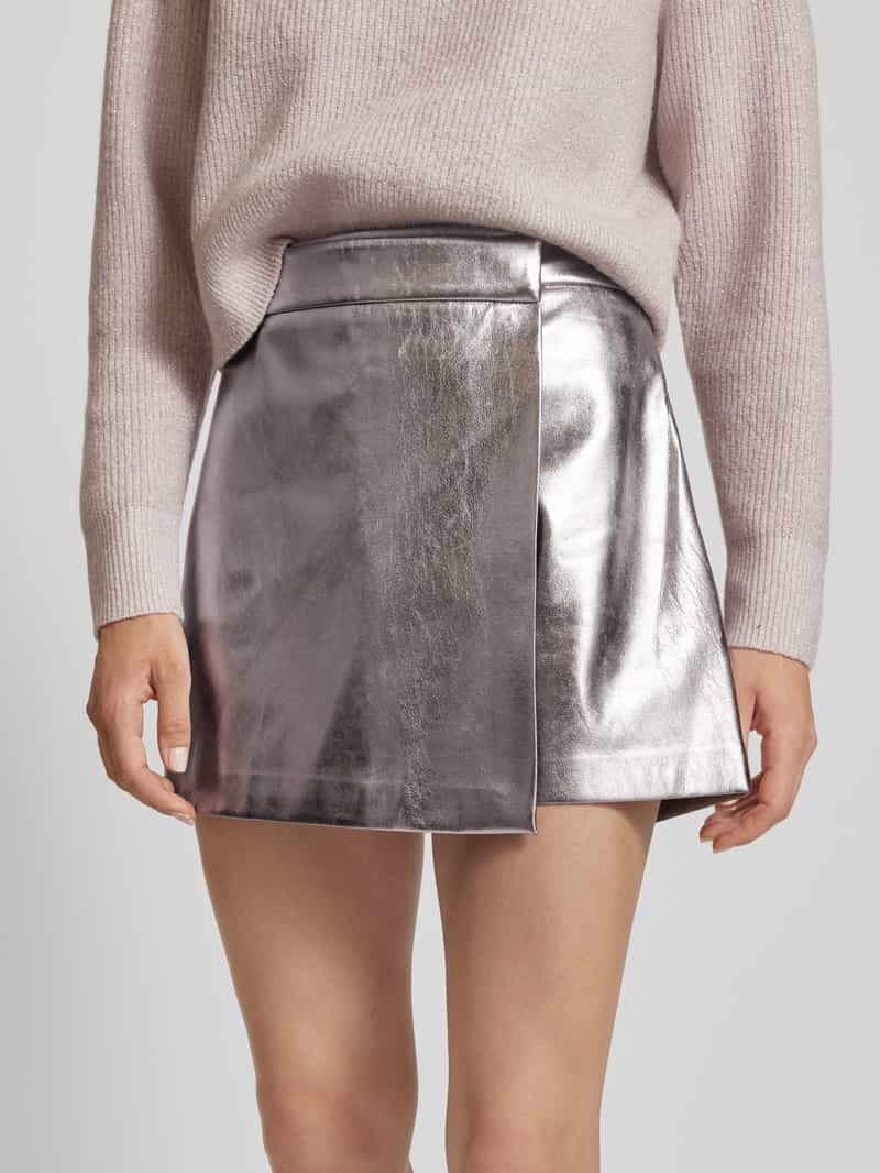 Constantly K X P&C* Minirok met broekinzet in metallic