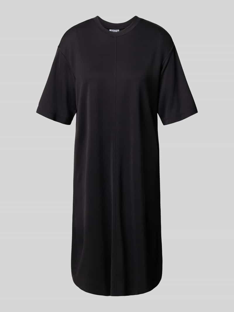 Jake*s Casual Knielange T-shirtjurk met ronde hals
