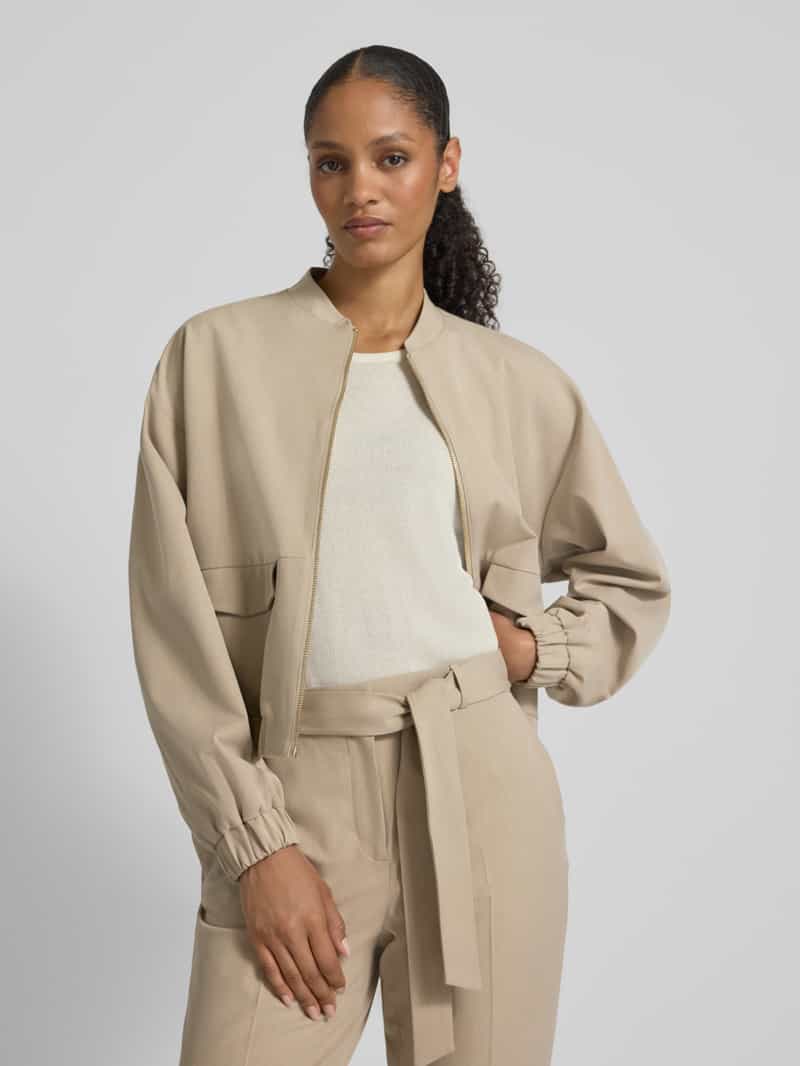 Christian Berg Woman Selection Blazer met viscose en klepzakken