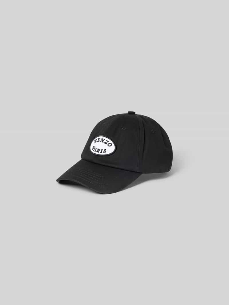 Baseballpet met labelpatch