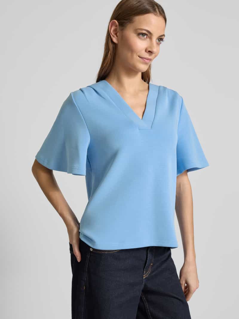 Selected Femme T-shirt met V-hals model 'TENNY'