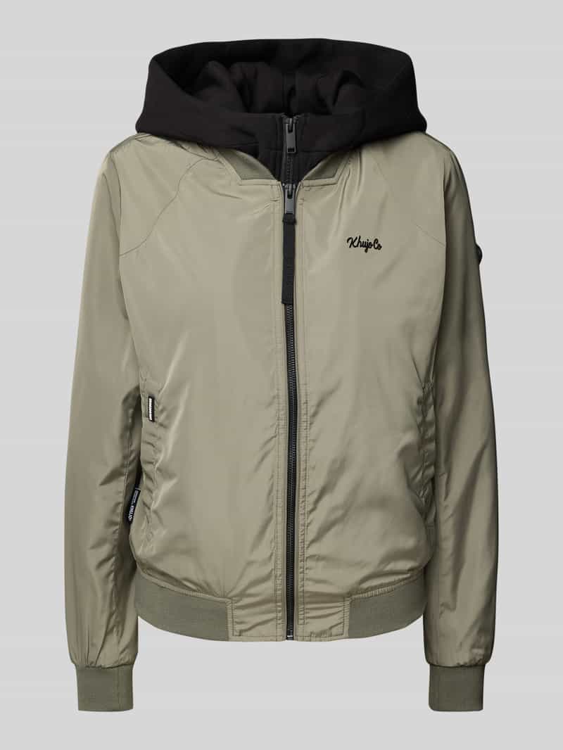 khujo Bomberjack met labelprint model 'SEEAM'