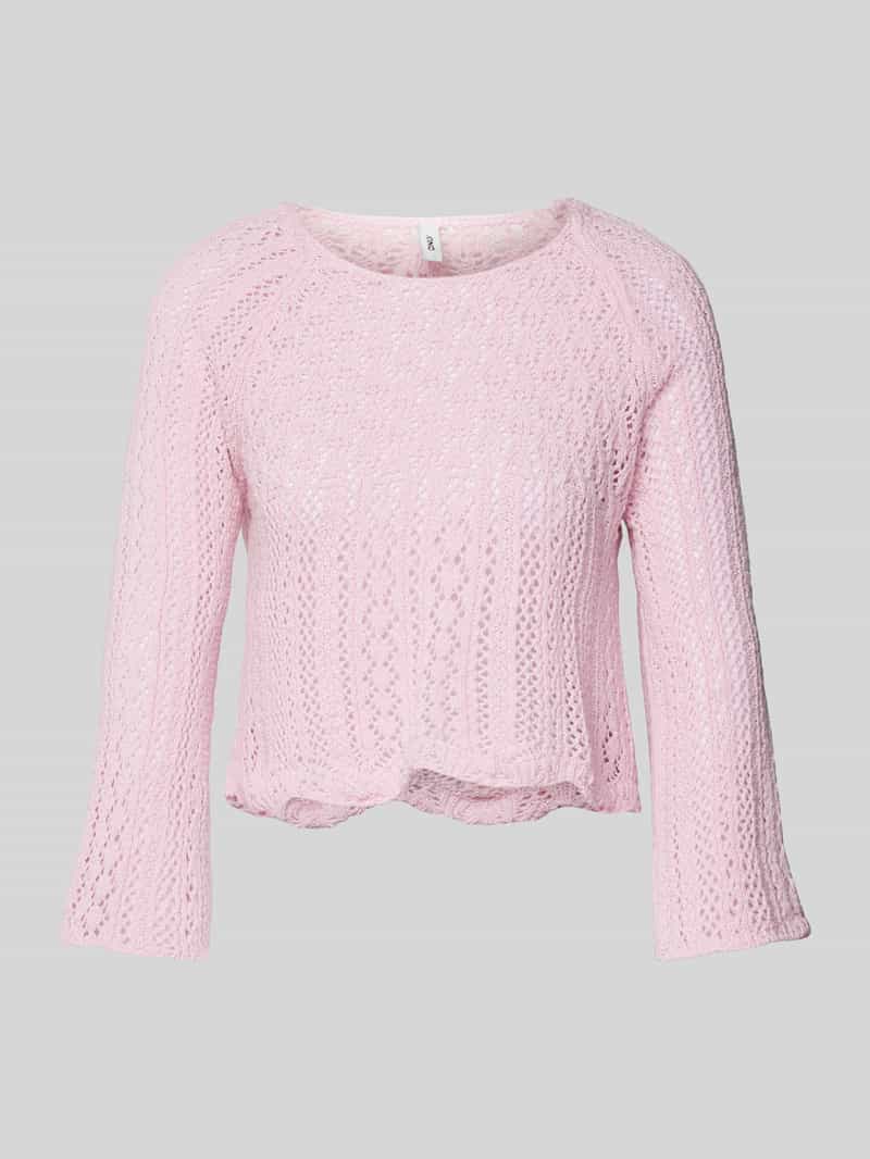 Only Korte gebreide pullover met katoen model 'NOLA'