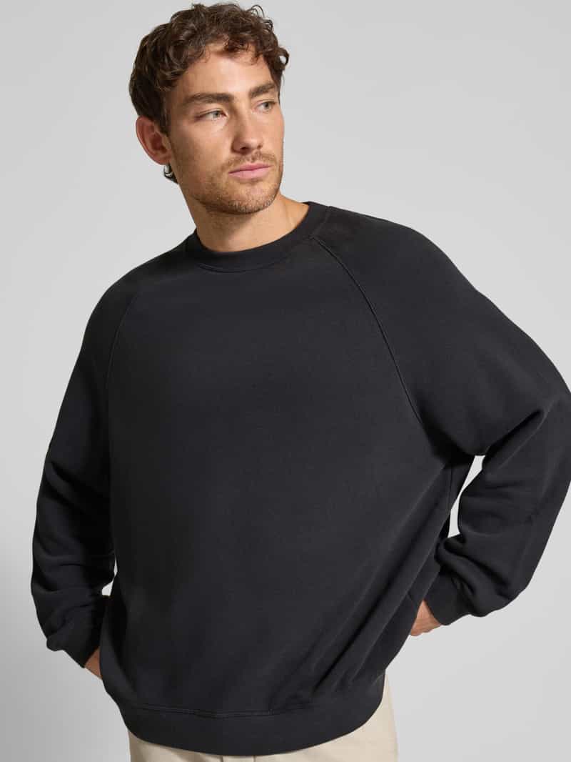 American vintage Sweatshirt met ribboorden model 'Ilari'