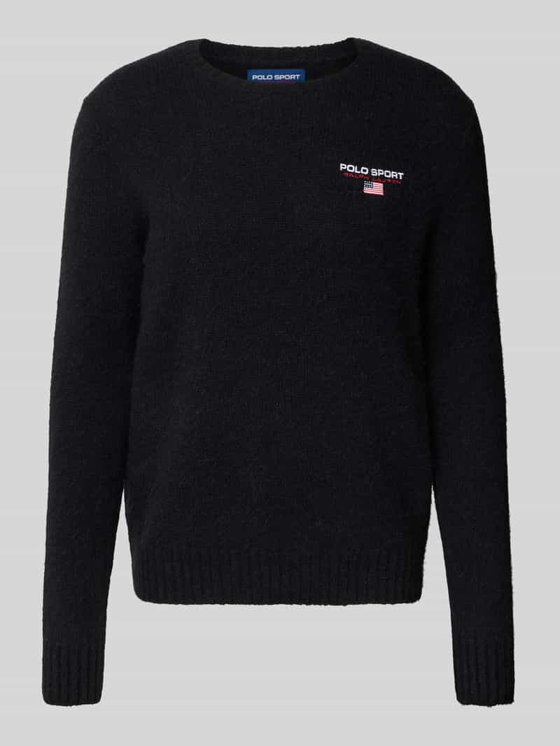 Polo Ralph Lauren Regular fit pullover van wolmix met alpaca