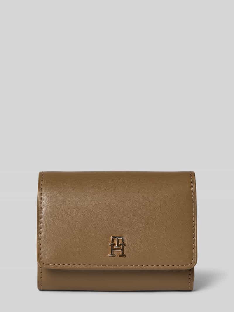Tommy Hilfiger Portemonnee in leerlook model 'TH ICON TRIFOLD'