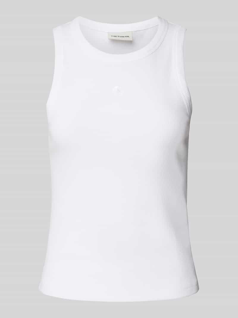 Carhartt Work In Progress Tanktop met ribboorden model 'Philips'
