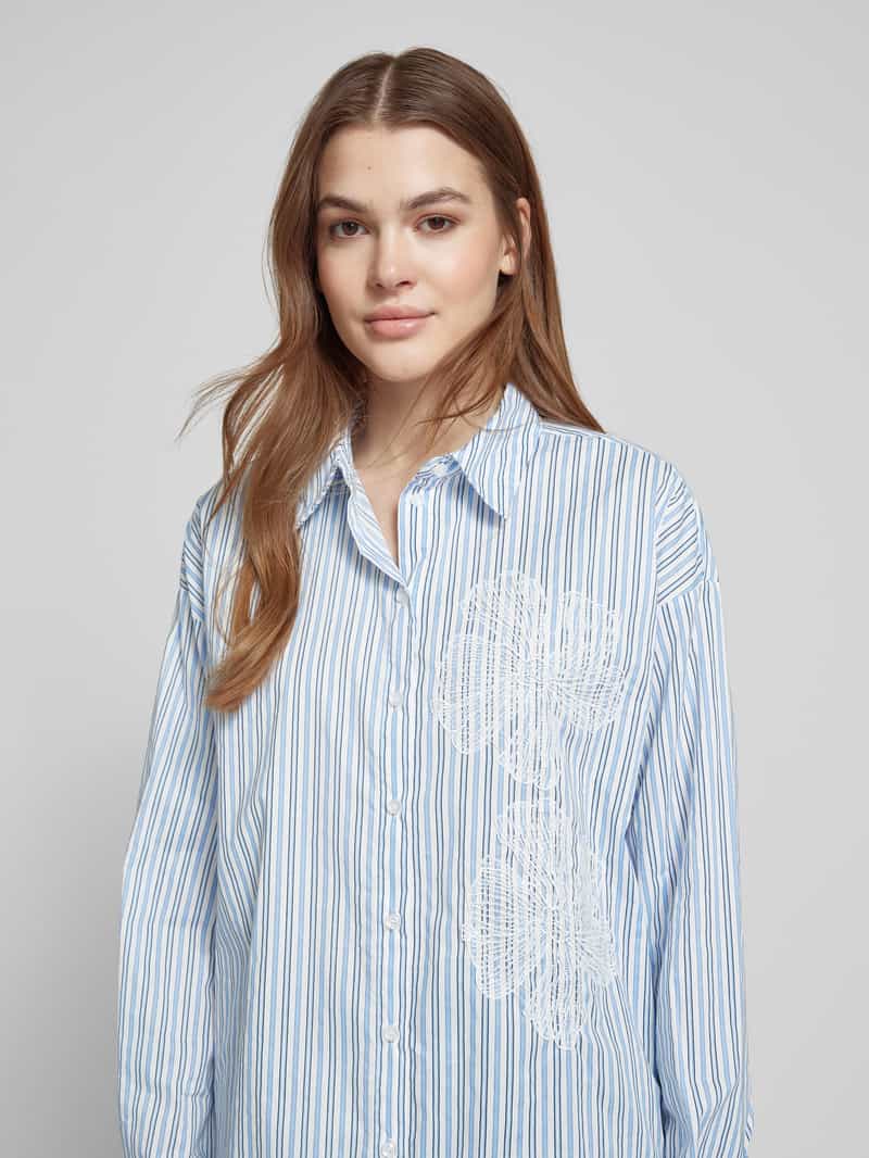 FREE QUENT Regular fit blouse met kant model 'Cirene'
