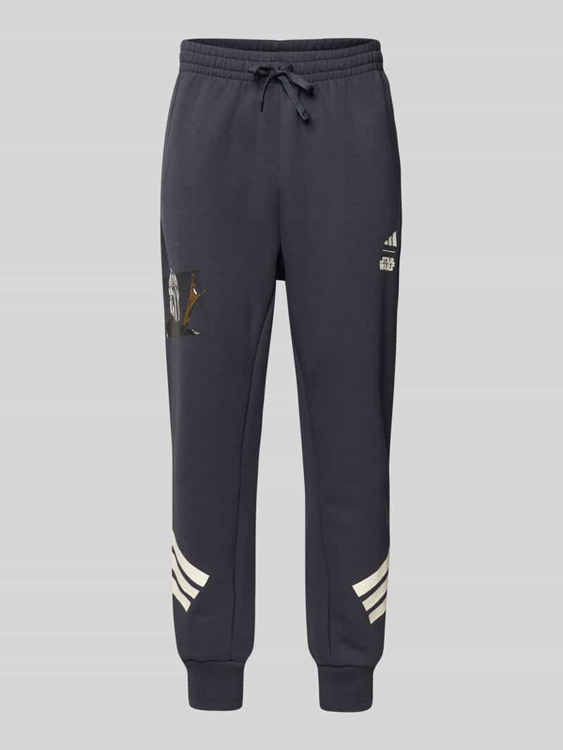 ADIDAS SPORTSWEAR Relaxted fit sweatpants met logo- en Star Wars -print
