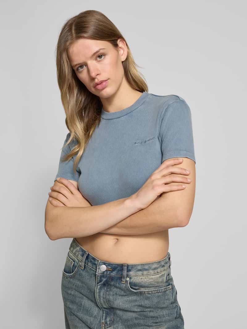 Dickies Kort T-shirt in riblook model 'PLENTYWOOD'