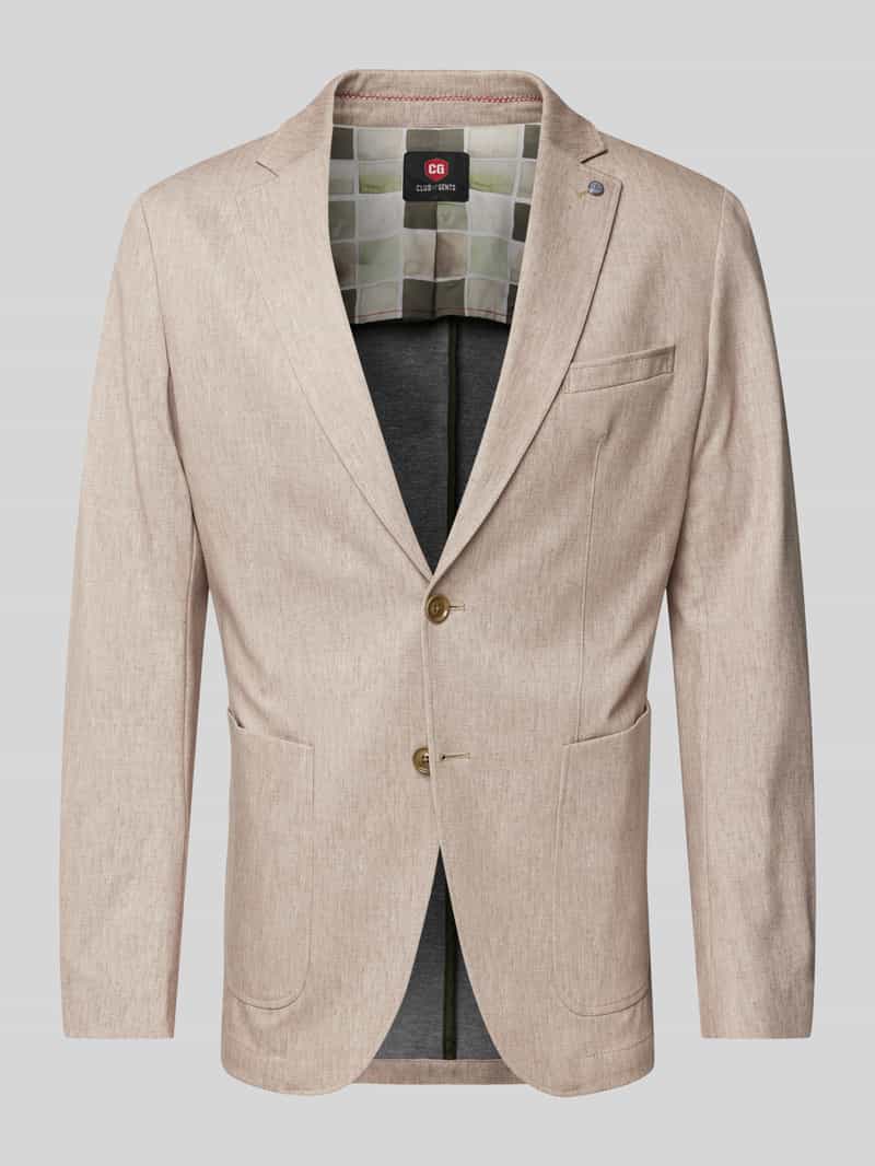 CG Club of Gents Colbert met opgestikte zakken model 'Carter'