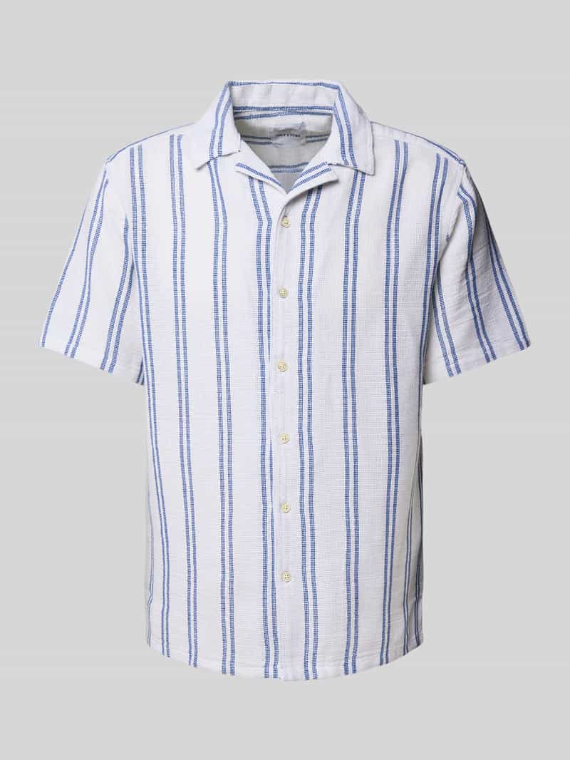 Only & Sons Regular fit vrijetijdsoverhemd met reverskraag model 'TREV'