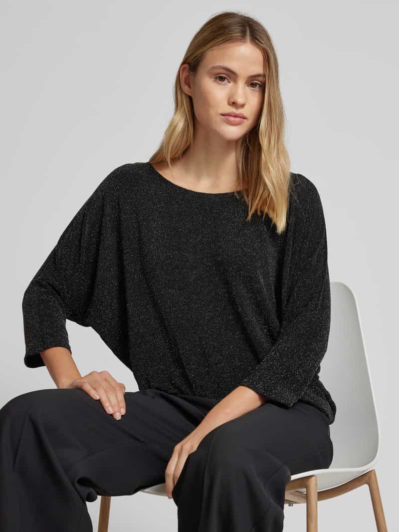 Apricot Regular fit blouseshirt met effectgaren model 'PARTY'