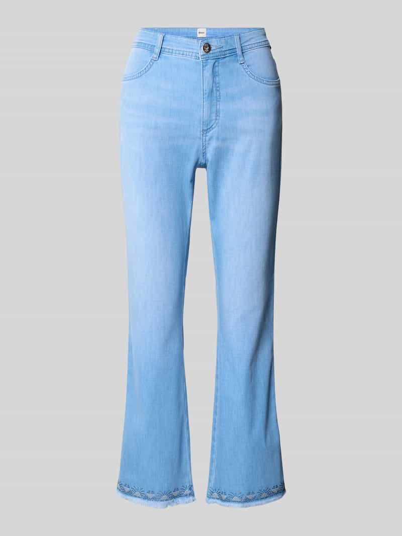 BRAX Flared jeans met steekzakken model 'MARY'
