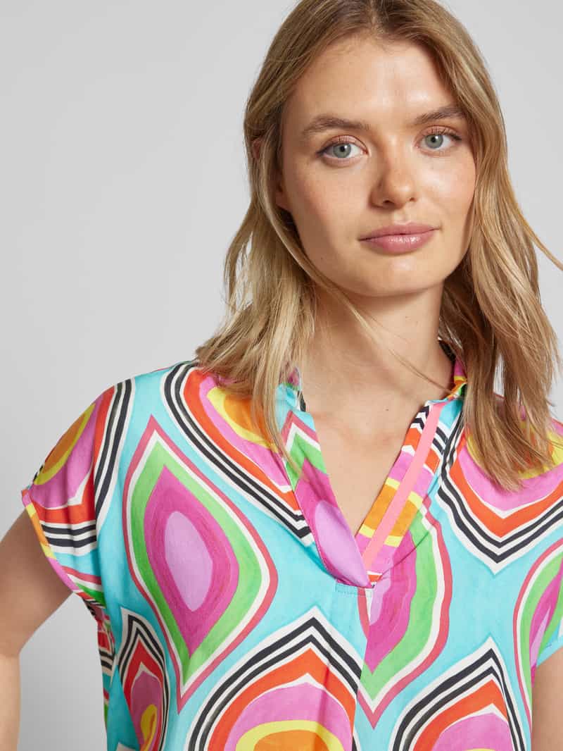 Emily Van den Bergh Comfortabele blouse van pure viscose