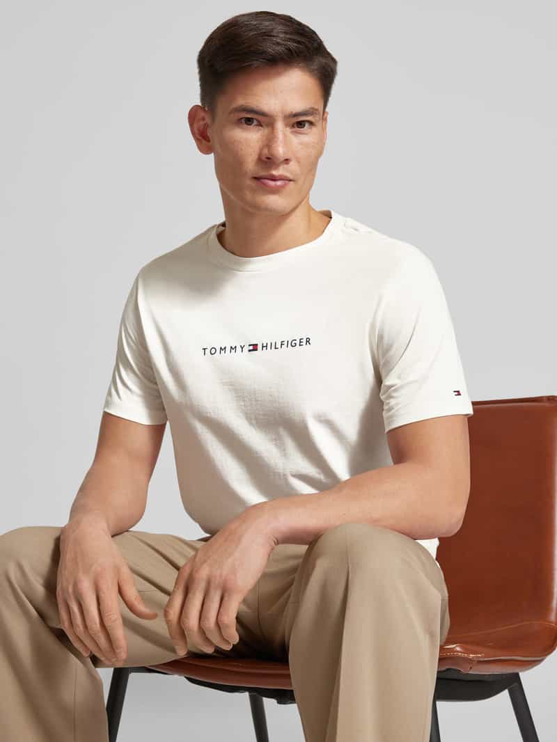 Tommy Hilfiger T-shirt met labelprint