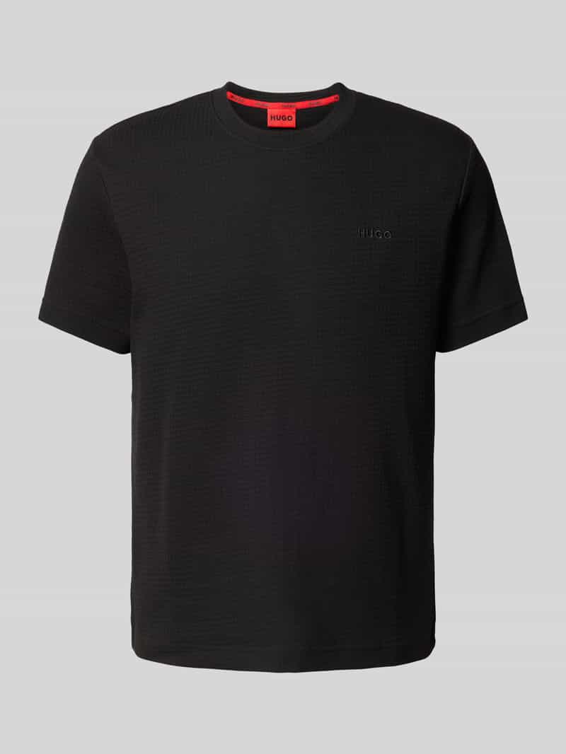 HUGO Shirt met lange mouwen en ribboorden model 'Austin'