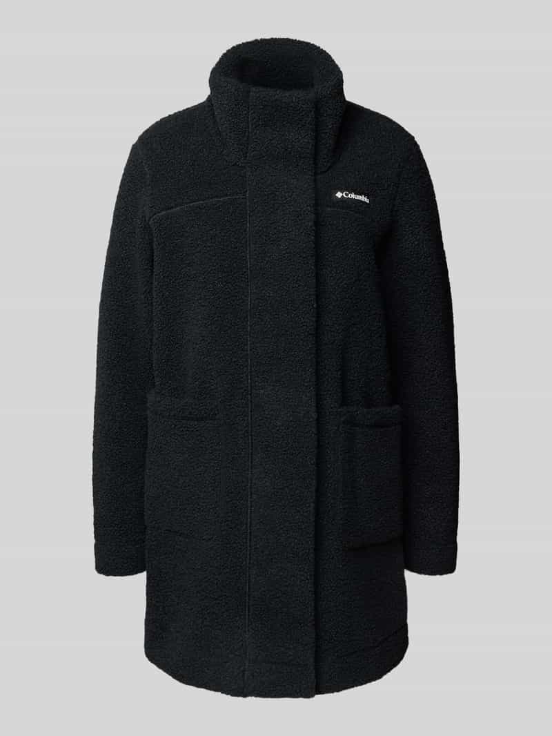 Columbia Fleecejack met labeldetail en opstaande kraag model 'Panorama™'