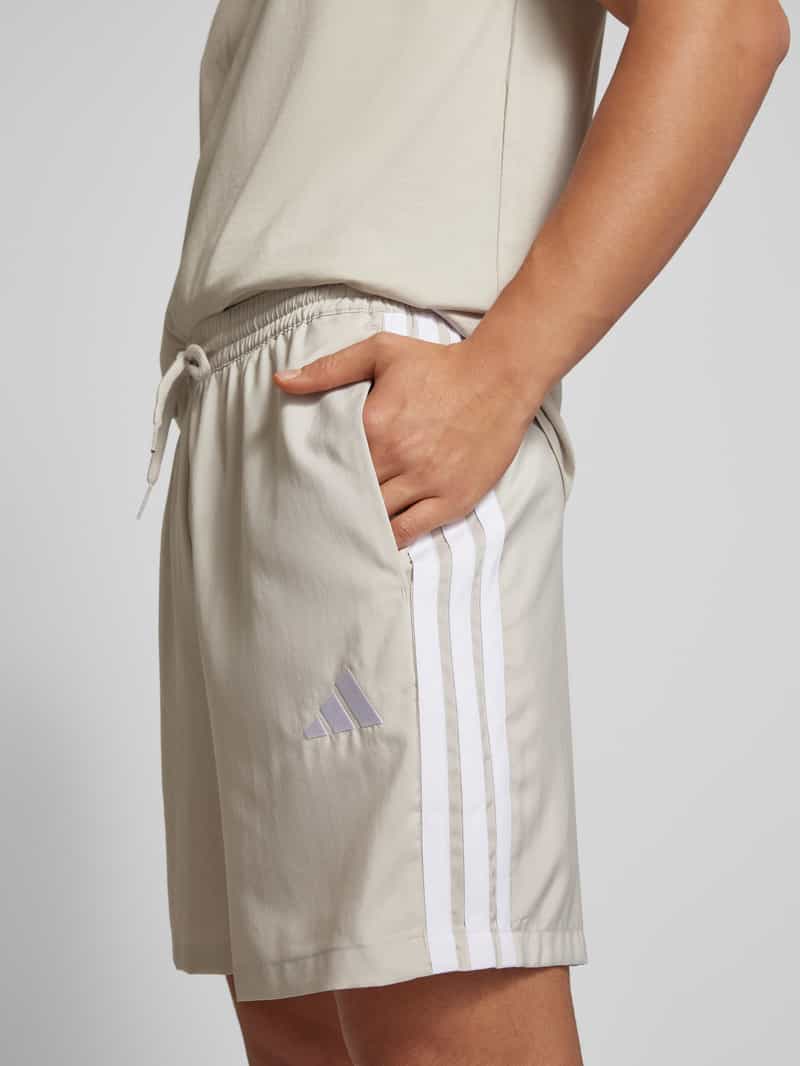 ADIDAS SPORTSWEAR Regular fit korte broek met logostitching