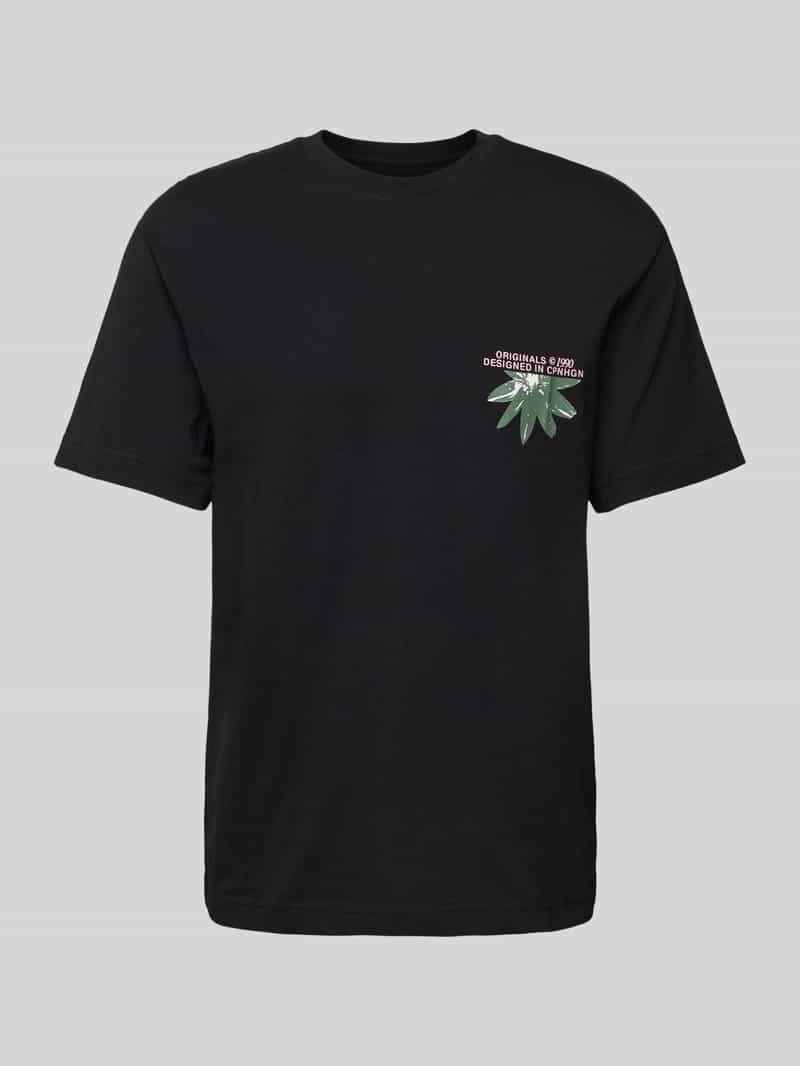 jack & jones T-shirt met motiefprint model 'TAMPA'