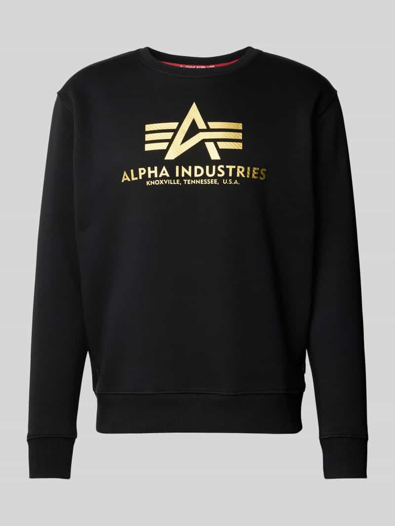 alpha industries Sweatshirt met labelprint