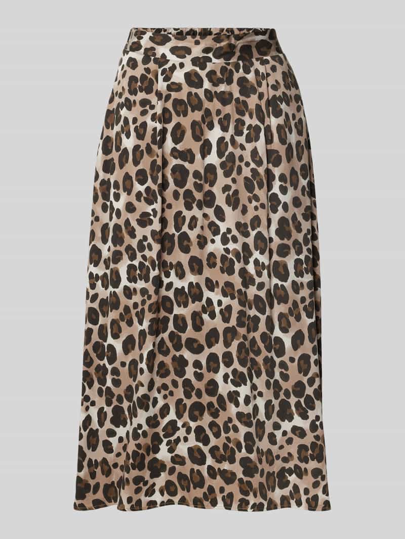 Smith and Soul Midi-rok met plooien
