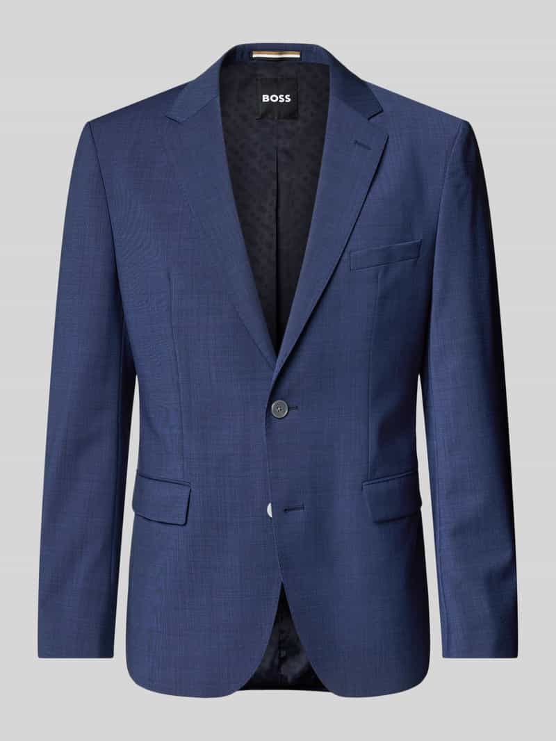 Boss Slim fit 2-knoops colbert met klepzakken model 'Jasper'