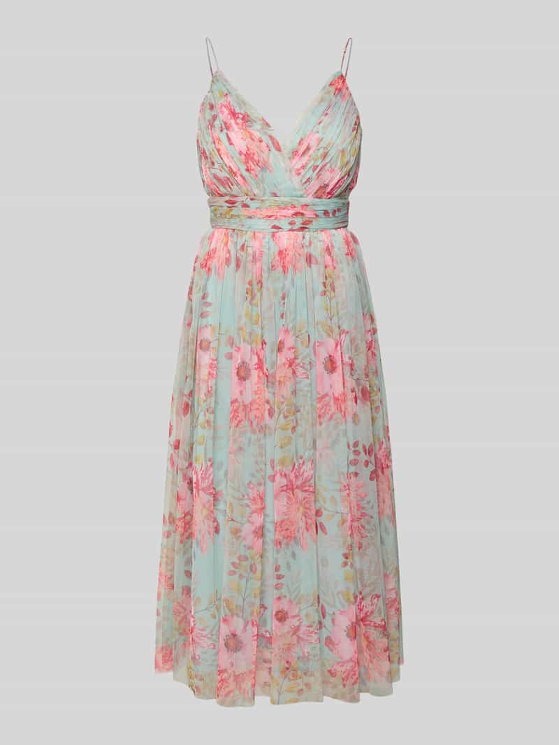 Lace & Beads Cocktailjurk met tailleband
