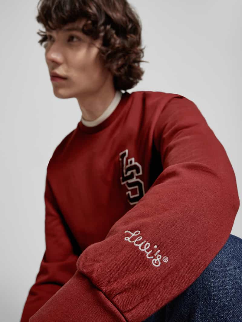 Levi's Sweatshirt met labelpatches