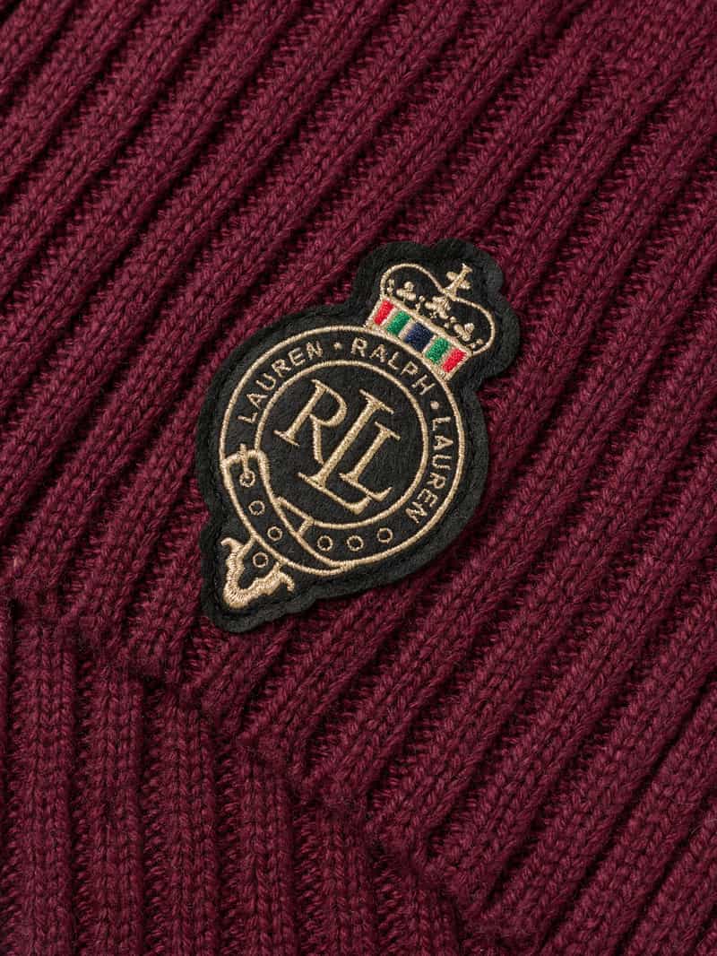 Lauren Ralph Lauren Sjaal met labeldetail