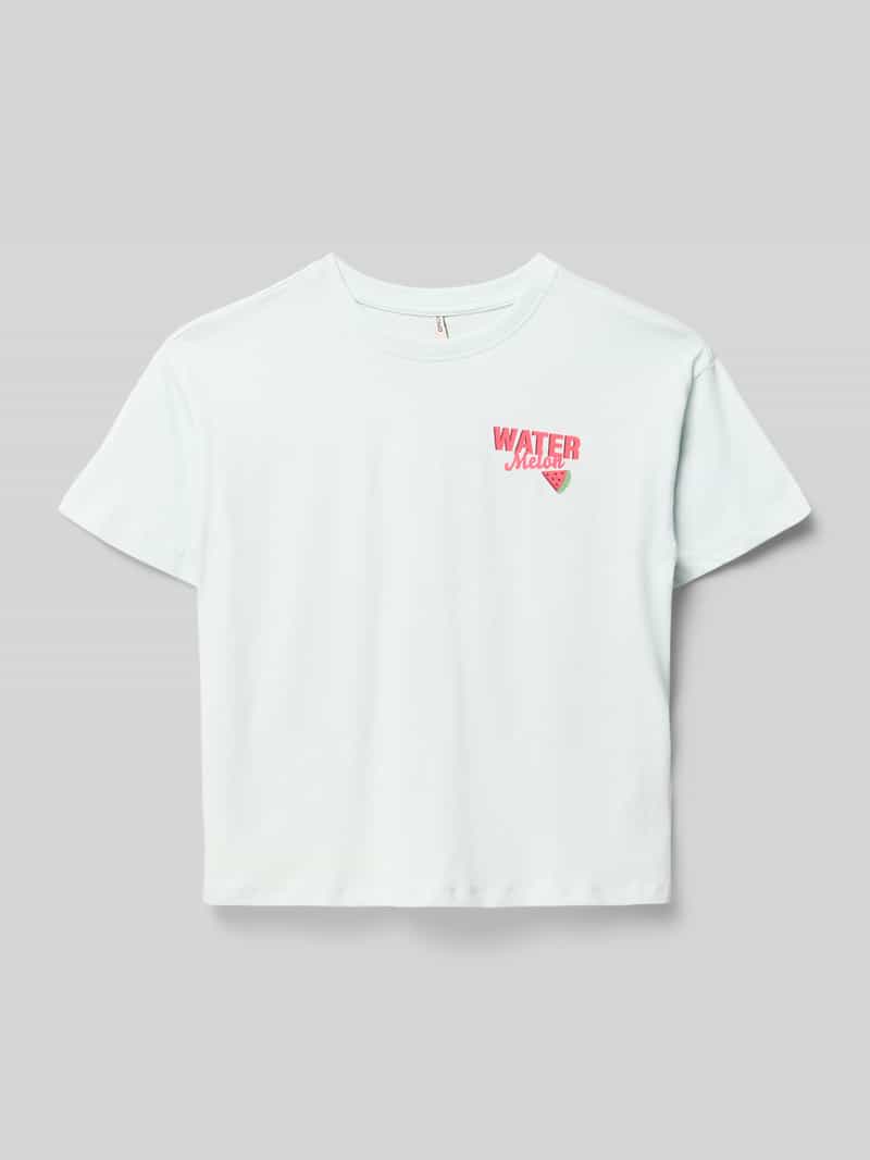 regular fit T-shirt van puur katoen model 'CANA'