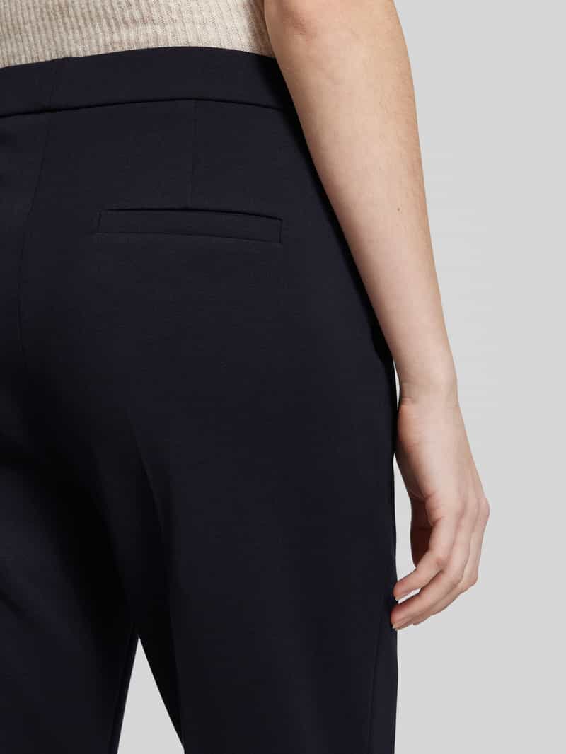 RAFFAELLO ROSSI Straight leg stoffen broek in verkorte pasvorm model 'RENEÉ'