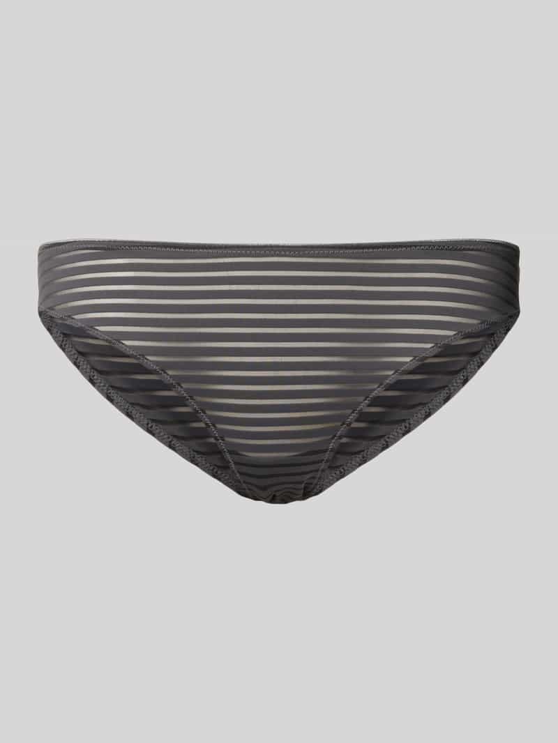 Marc O'Polo Slip met semi-transparant streepmotief