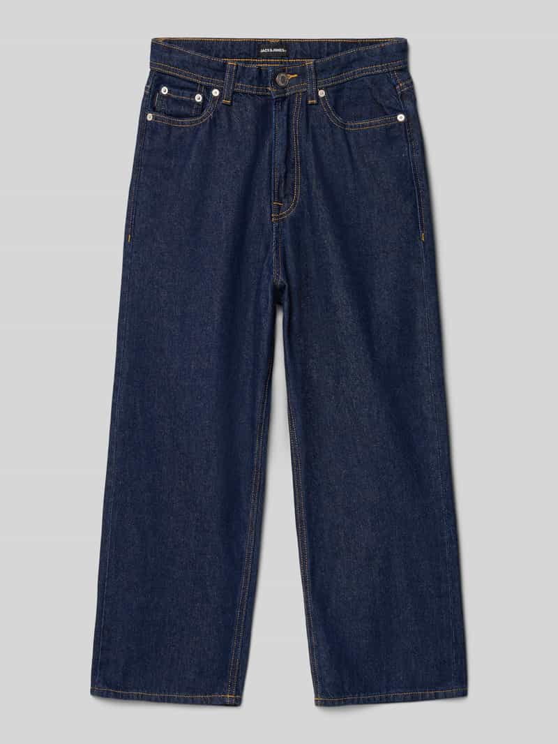 jack & jones Wide fit jeans met logopatch model 'IRON'