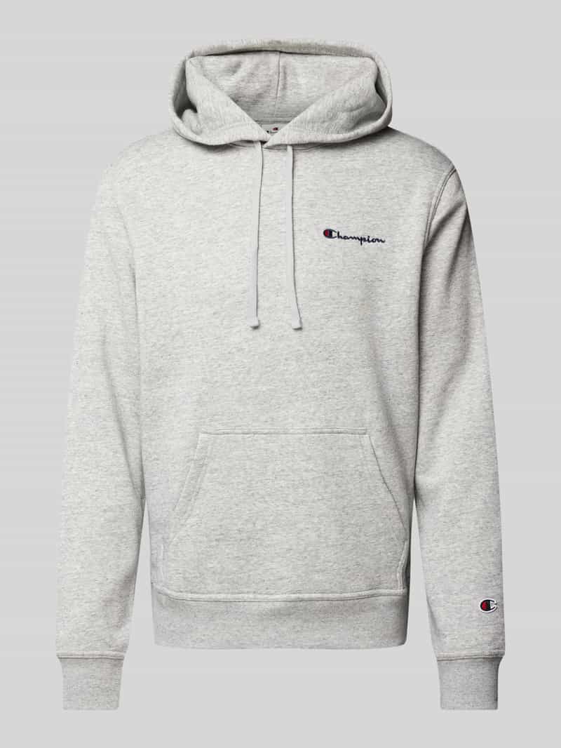Champion Hoodie met labelstitching