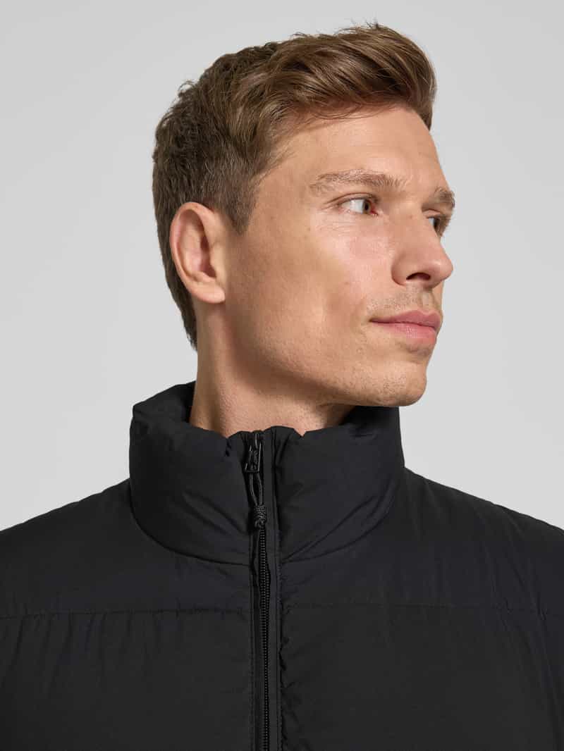 Tom Tailor Denim Regular fit outdoorvest met opstaande kraag