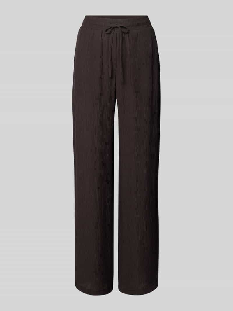 Opus Stoffen broek met elastische band model 'Marou'