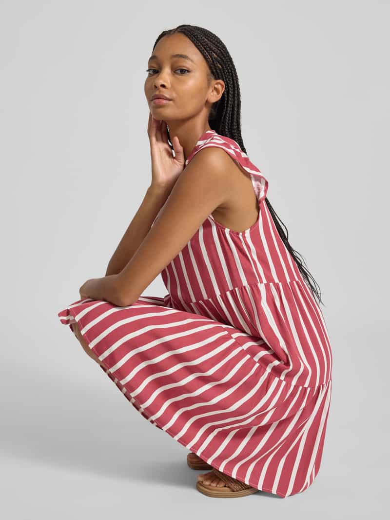 Only Jurk in A-lijn van pure viscose model 'PRIME'