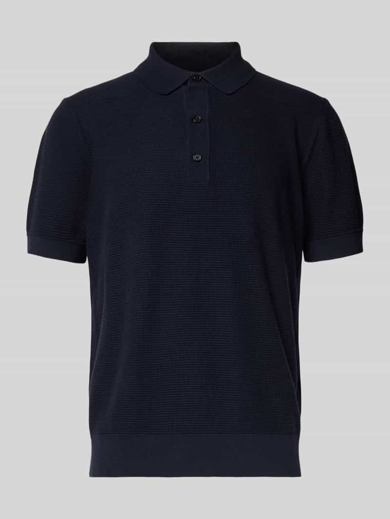 Boss Regular fit poloshirt van een mix van lyocell en katoen model 'LANNOTTI'
