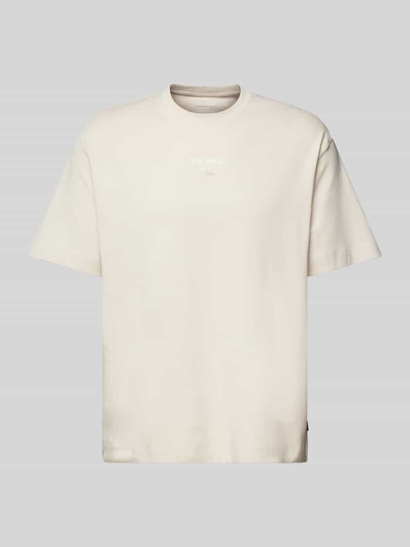jack & jones Relaxed fit T-shirt met ronde hals model 'EURBAN'