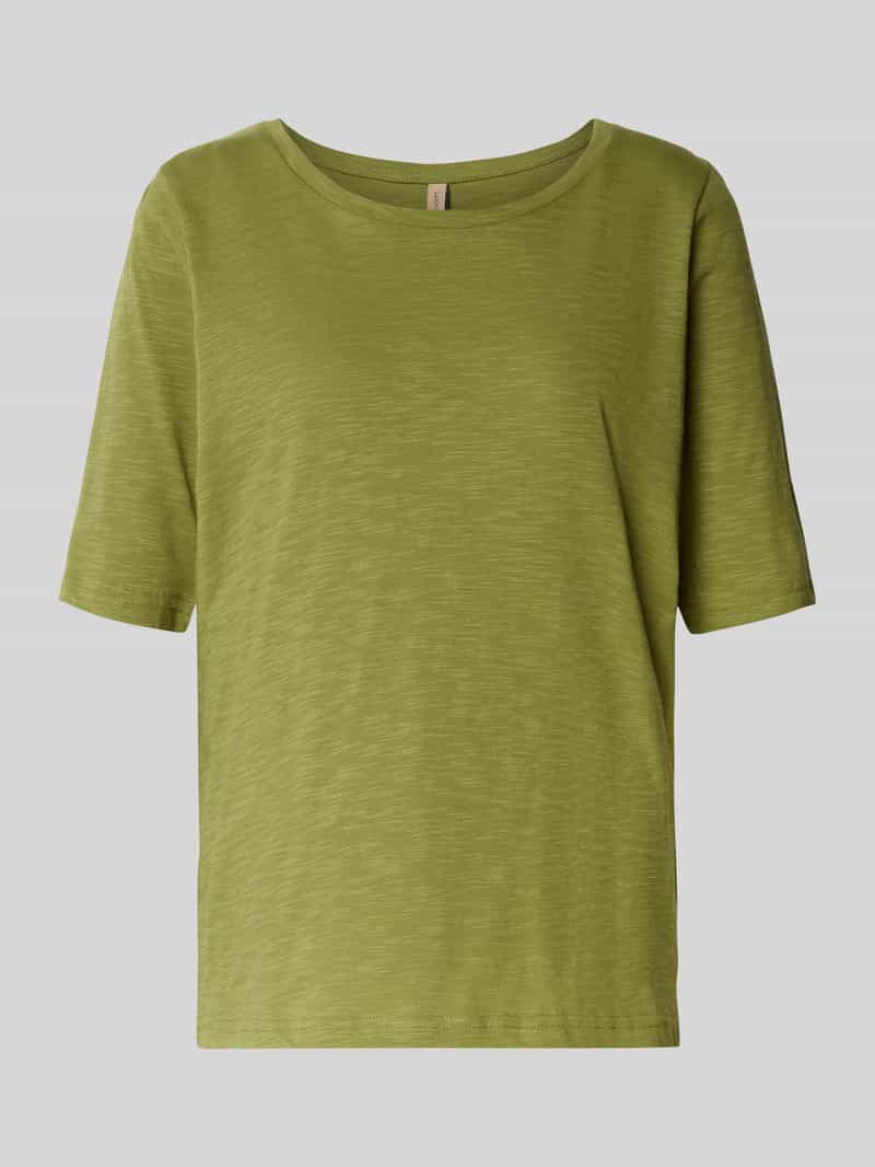 Soyaconcept T-shirt met ronde hals model 'Babette'