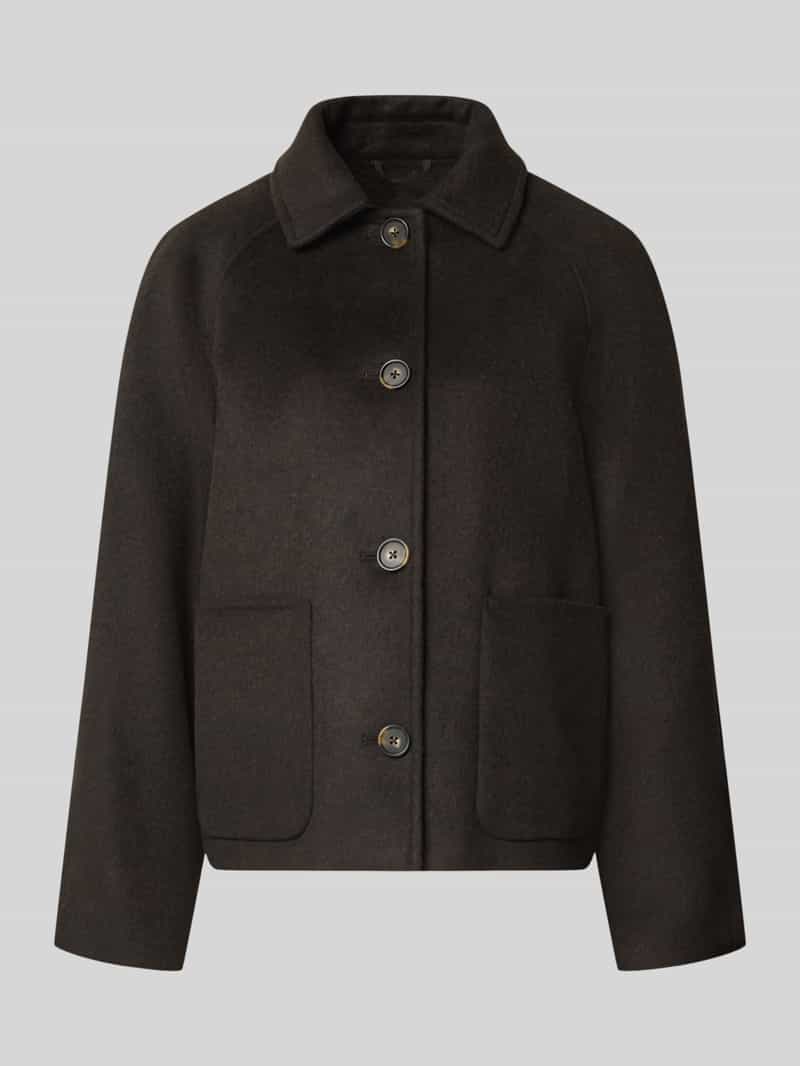 Christian Berg Woman Selection relaxed fit jack met wol