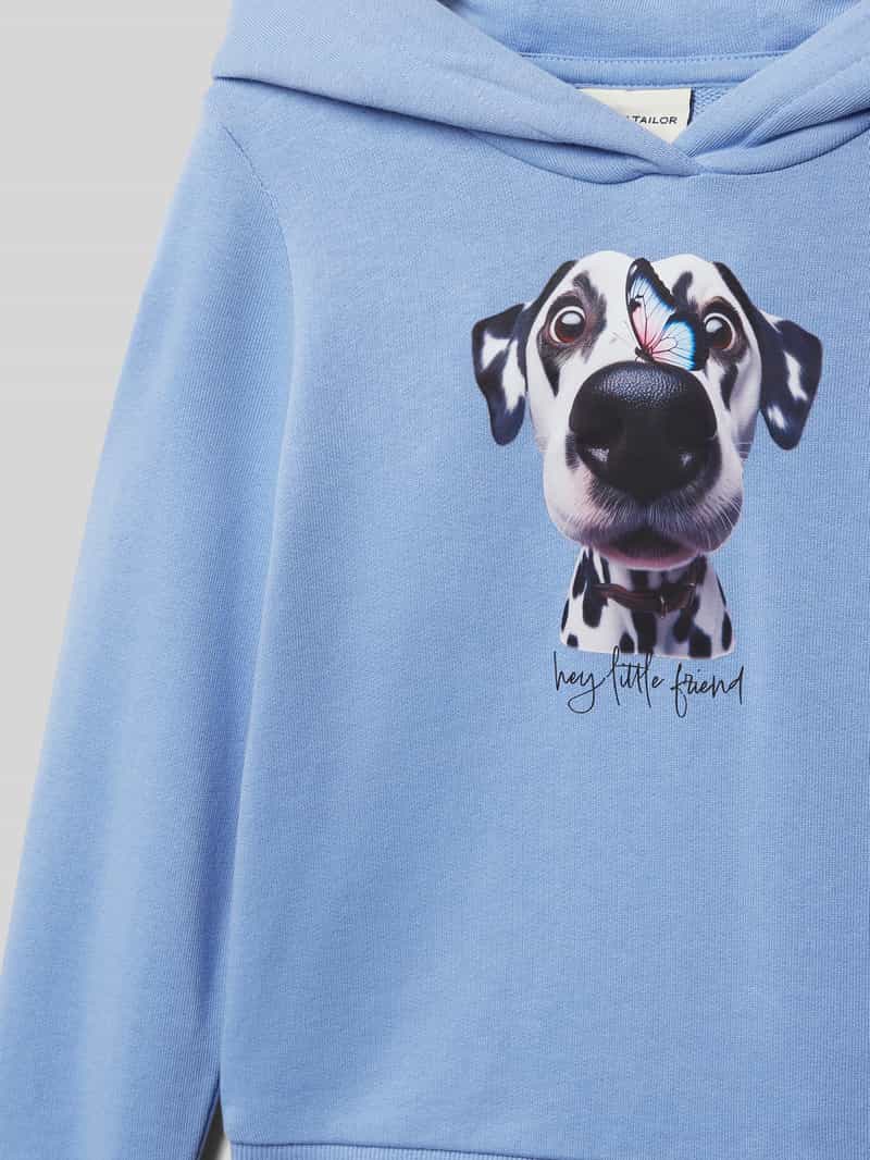 Tom Tailor Regular fit hoodie met motiefprint